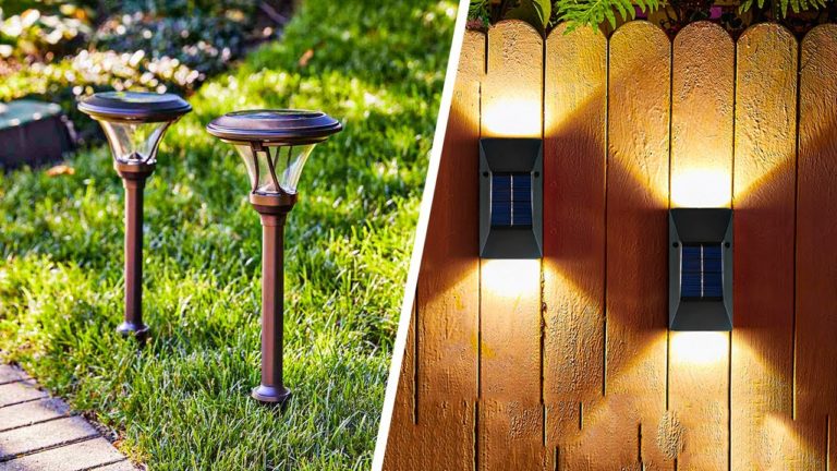 outdoor solar LED lights