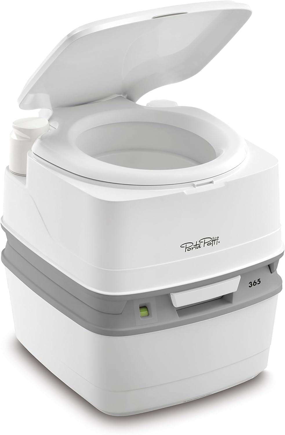 Thetford Porta Potti 365 Portable Toilet (for RV, Marine, Camping, Vans, Trucks, Healthcare) 92820, White