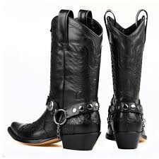 black cowboy boots are more than just footwear