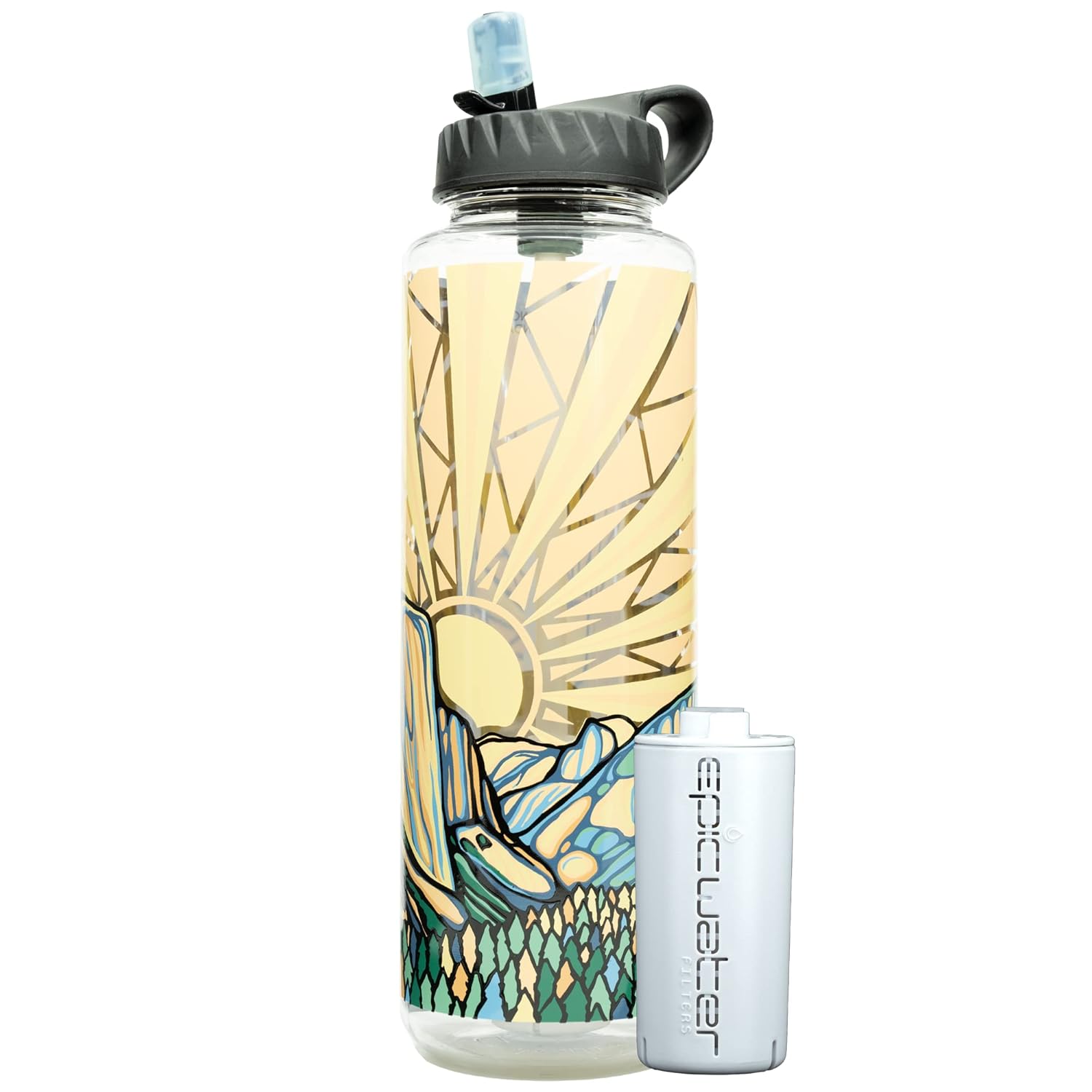 Epic Water Filters Nalgene OG Water Bottle with Filter
