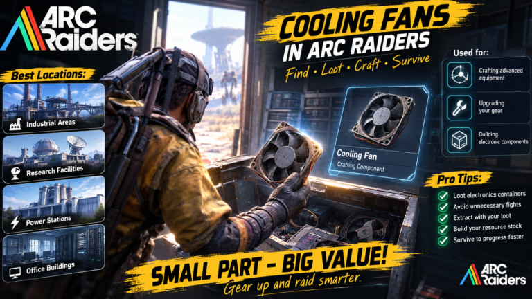 Cooling Fans ARC Raiders: Everything You Need to Know